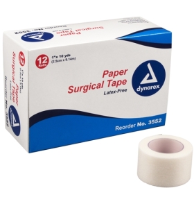 Meta title-Dynarex Surgical Tape Paper 1" X 10 Yards, 12EA/Box,Medical Supply,MON 35522200,Wound Care,Tapes and Supplies,Surgica