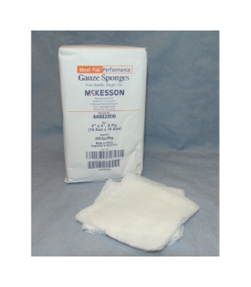 Meta title-McKesson Performance 4X4 Gauze Sponge 8-Ply Non Sterile,Medical Supply,MON 44082000,Wound Care,Gauzes and Dressings,G