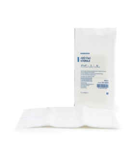 Meta title-McKesson ABD / Combine Pad Cellulose Tissue / NonWoven Outer Fabric 5" x 9" Rectangle,Medical Supply,MON 42502001,Wou