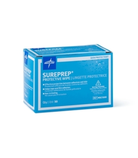 Medline SurePrep Skin Protectant Wipes