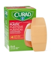 Medline CURAD Plastic Adhesive Bandages, Natural, No, 50 EA/Box