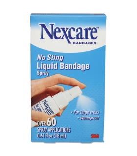 Meta title-3M Nexcare™ No-Sting Liquid Bandage Spray, .61 oz.,Medical Supply,MMM 11803,Wound Care,Bandages and Dressings,Liquid 