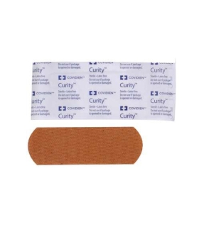 Meta title-Medtronic Adhesive Bandage Curity™ Fabric 1" X 3" Strip, 50EA/Box,Medical Supply,MON 11142050,Wound Care,Bandages and