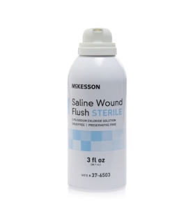 Meta title-McKesson Saline Wound Flush 3 oz. Spray Can Sterile, 1/Each,Medical Supply,MON 76532112,Wound Care,Wound Cleansers,Mc