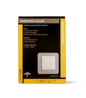 Medline Sterile Bordered Gauze - 15/Box