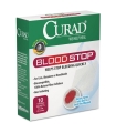 Curad Bloodstop Sterile Hemostat Gauze Pad, 1 x 1, 10/Box
