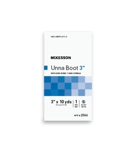Meta title-McKesson Unna Boot 3" x 10 Yard Cotton Zinc Oxide NonSterile, 1 BX,Medical Supply,MON 70062100,Wound Care,Specialty D