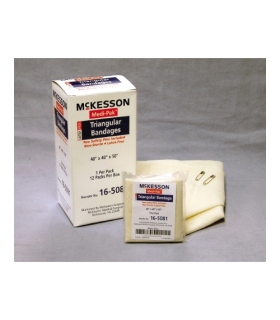 McKesson Triangular Bandage Medi-Pak® Muslin 40 X 40 X 56 Inch