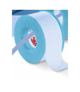 3M Medical Tape Kind Removal Skin Friendly Silicone 2 Inch X 1-1/2 Yard Blue NonSterile
