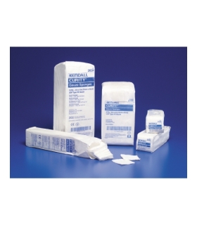 Medtronic Sponge Dressing Curity™ Cotton 12-Ply 3" X 3" Square