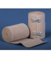 Medline Bandage, Elastic, SoftWrap, 6" x 5 Yd, Stretched, Clips