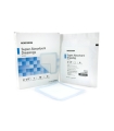 McKesson Absorbent Dressing Polyethylene, NonWoven Polypropylene, Cellulose and Superabsorber 4" X 5"