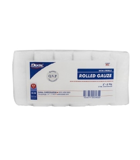 Dukal Bandage Roll Cotton Gauze 2-Ply 2" Roll NonSterile
