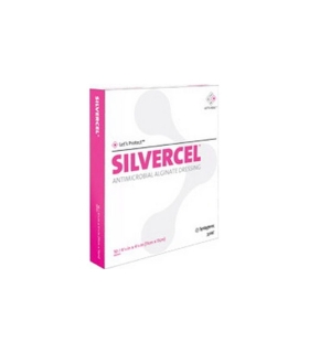 Systagenix Silvercel Antimicrobial Alginate Dressing 2" x 2"