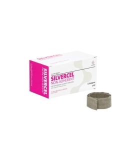 Systagenix Silvercel Non-Adherent Antimicrobial Alginate Dressing 1" x 12" Rope