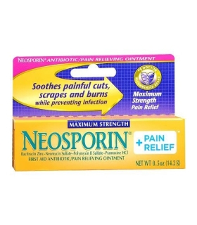 Johnson & Johnson Neosporin® + Pain Relief First Aid Antibiotic 0.5 oz. Cream