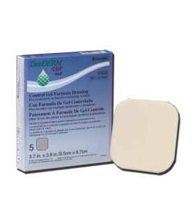 Convatec Duoderm Cgf Sterile Dressing 4in x 4in Water Resistant Surface