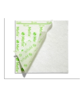 Molnlycke Healthcare Self Adhesive Fabric Tape Mefix® Polyester Elastic Polyacrylate Adhesive 6" X 11 Yards