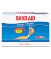 Johnson & Johnson Flexible Fabric Premium Adhesive Bandages, 3/4 x 3, 100/Box