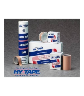Hy-Tape Surgical Medical Tape Waterproof Zinc Oxide-Based Adhesive 1/2 Inch X 5 Yard Pink NonSterile
