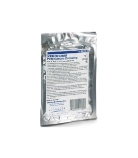 Derma Sciences Petrolatum Impregnated Dressing Xeroform® 1 x 8" Gauze Bismuth Tribromophenate / Petrolatum Sterile