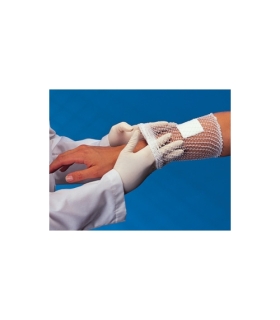 Derma Sciences Surgilast Tubular Elastic Dressing Retainer 25 Yd Stretched White Size 1
