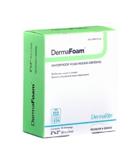 Dermarite Foam Dressing DermaFoam® 2" X 2" Square