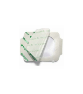 Molnlycke Healthcare Transparent Dressing Mepore® Film Elastic Polyurethane Film 2.4 X 2.6 Inch