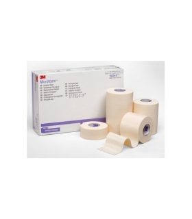 3M Microfoam™ Elastic Foam 4" x 5-1/2 Yards NonSterile Medical Tape