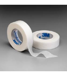 3M Micropore™ Plus Paper 1" x 1-1/2 Yard Surgical Tape