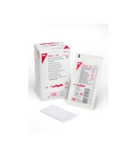 3M Medipore™ 2.375" x 4" Soft Cloth Rectangle 1" x 2.375" Pad White Sterile Adhesive Dressing