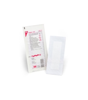 3M Medipore™ 3.5" x 8" Soft Cloth Rectangle 1.375" x 6" Pad White Sterile Adhesive Dressing