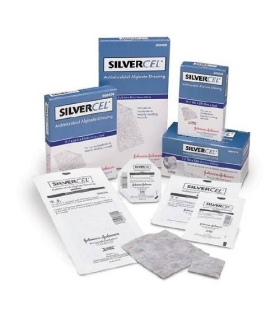 Systagenix Silvercel Antimicrobial Alginate Dressing Antimicrobial Alginate Dressing 2" x 2" Sterile