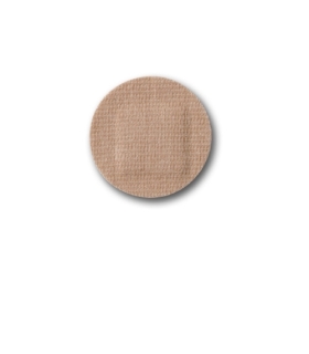 McKesson Adhesive Spot Bandage Medi-Pak Performance 1" Diameter Fabric Round Tan Sterile