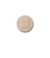 McKesson Adhesive Spot Bandage Medi-Pak Performance 1" Diameter Sheer Round Tan Sterile, 2400 EA/Case