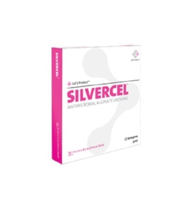 Systagenix Silver Dressing Silvercel 4" x 8" Rectangle