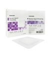 McKesson Composite Barrier Island Dressing Water Resistant 6" x 6" Polypropylene / Rayon 4" x 4" Pad Sterile, 100 EA/Case