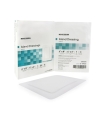 McKesson Adhesive Island Dressing 6" x 8" Polypropylene / Rayon Rectangle 4" x 6" Pad White Sterile, 100 EA/Case