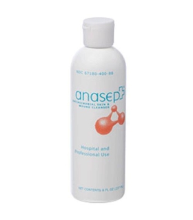 Anacapa Technologies Wound Cleanser Anasept® 8 oz. Flip Top Bottle