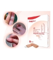 Ferris Mfg Adhesive Dressing Polymem® Ring Size 8 to 12 Plastic Finger / Toe Tan / White Sterile, 6/Box