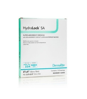 Dermarite Absorbent Dressing HydraLock™ SA 4 x 4"