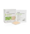 McKesson Silicone Foam Dressing 3 x 3" Square Silicone Gel Adhesive without Border Sterile, 10/Box