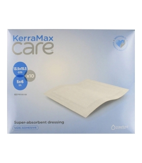 Crawford Healthcare Super Absorbent Dressing KerraMax Care 5 X 6 Inch Sterile