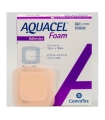 Convatec Silicone Foam Dressing Aquacel 4 X 4 Inch Square Silicone Adhesive with Border Sterile, 1/Each