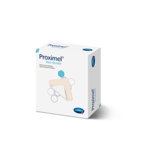 Hartmann Silicone Foam Dressing Proximel 6 X 6 Inch Square Without Border Sterile