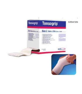 BSN Medical Tubular Support Bandage Tensogrip 4 Inch X 11 Yard Standard Compression Pull On Beige Size F NonSterile