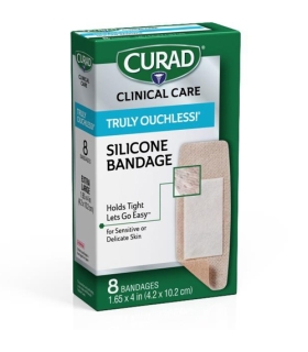 Medline CURAD Silicone Flexible Fabric Bandages