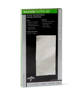 Medline Maxorb Extra Ag+ CMC/Alginate Dressings