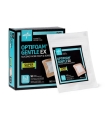 Medline Optifoam Gentle EX Bordered Foam Dressing, 3" x 3", in Educational Packaging