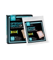 Medline Optifoam Gentle EX Bordered Foam Dressing, 6" x 6", in Educational Packaging